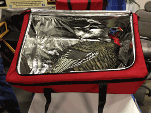 TBK Red Bag with turkey