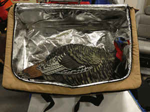 TBK Tan Bag with turkey